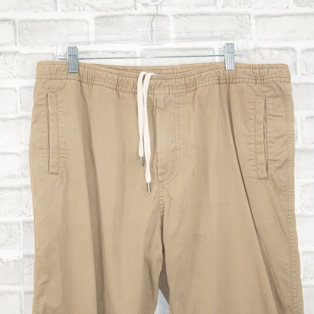OUR LEGACY Khaki Gabardine Trouser Joggers cotton Size 52
